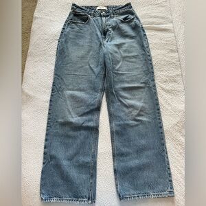 Abercrombie & Fitch Curve Love The Loose High Rise Jeans